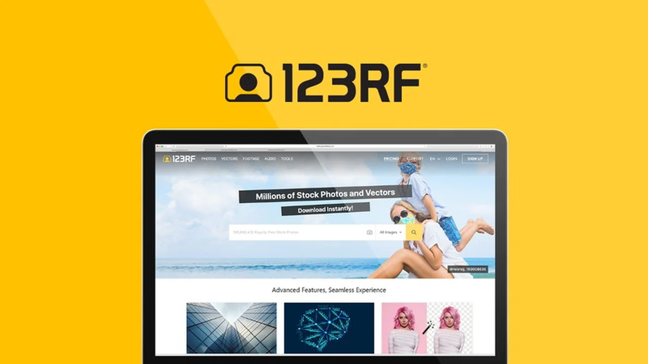 123RF Stock Images & Vectors Download Packs | AppSumo Review