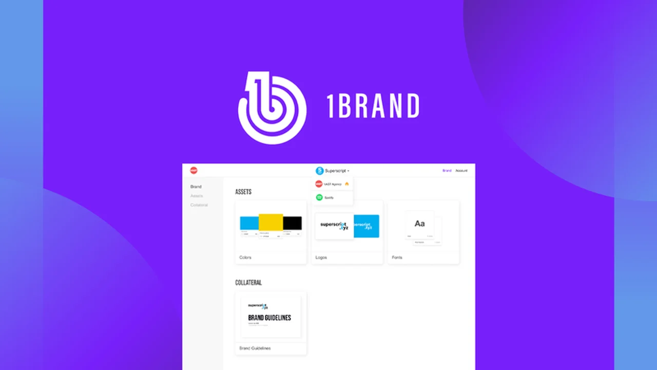 1Brand: Streamlining Your Brand Guideline Creation Process