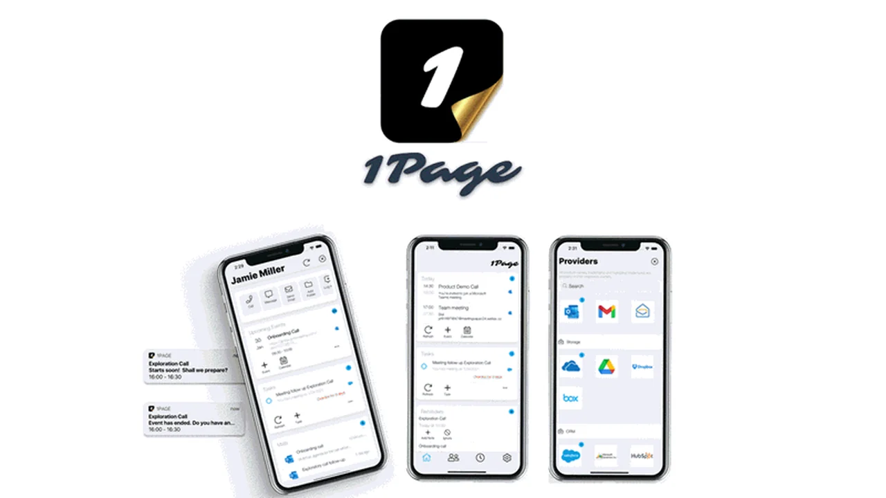 1Page | AppSumo Review: Enhance Your Meeting Preparedness