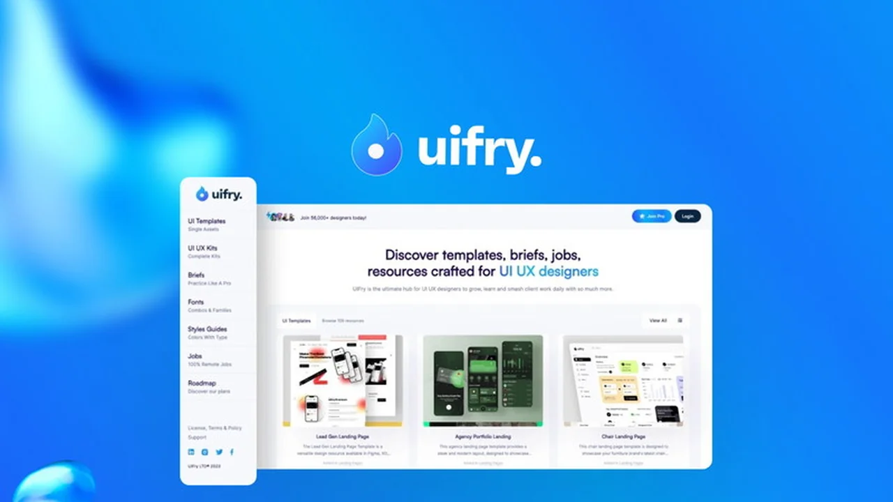 A Deep Dive into UIFry | AppSumo: Your All-in-One UI/UX Design Resource Hub