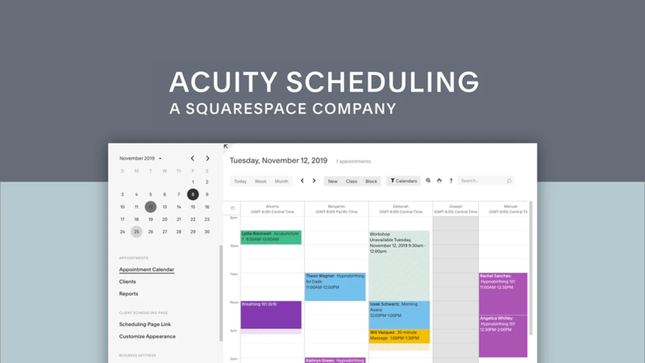 Acuity Scheduling - Effortless Appointment Bookings Review