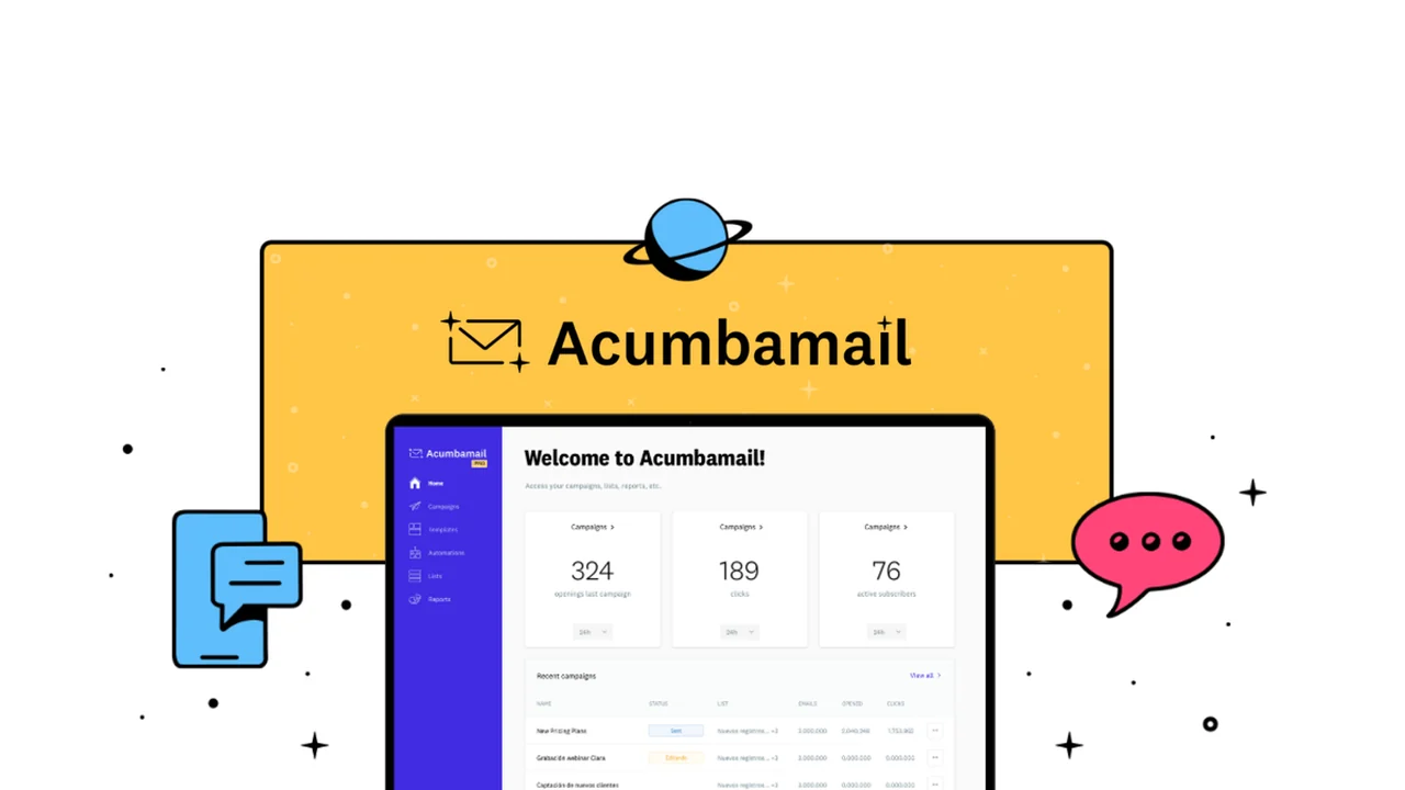 Acumbamail Review: Build Email Campaigns & Landing Pages