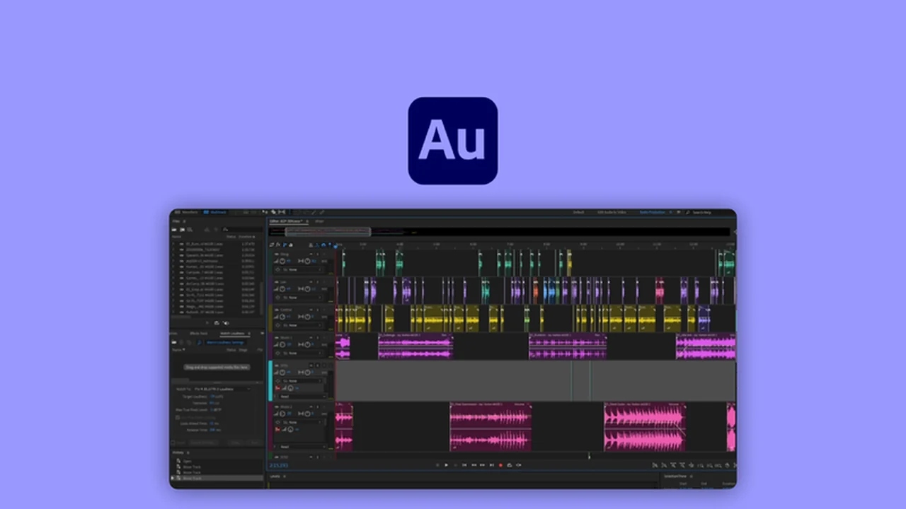 Adobe Audition - Professional Audio Editing and Mixing Power