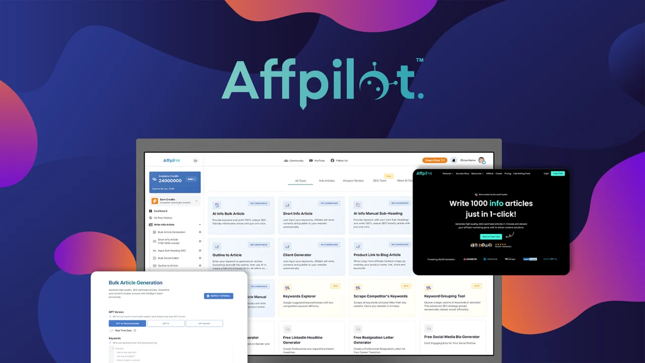 Affpilot AI Review: Streamline Your Affiliate Marketing Content Creation