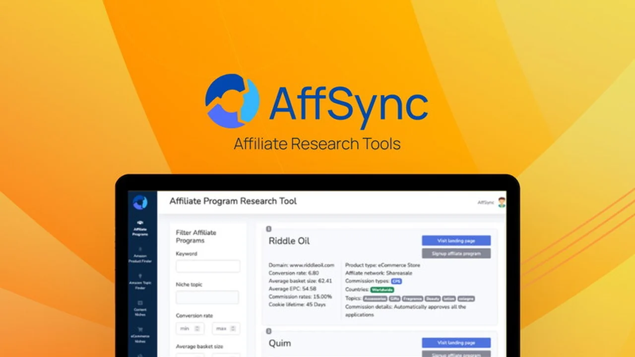 AffSync Review: Unlock Your Affiliate Marketing Potential