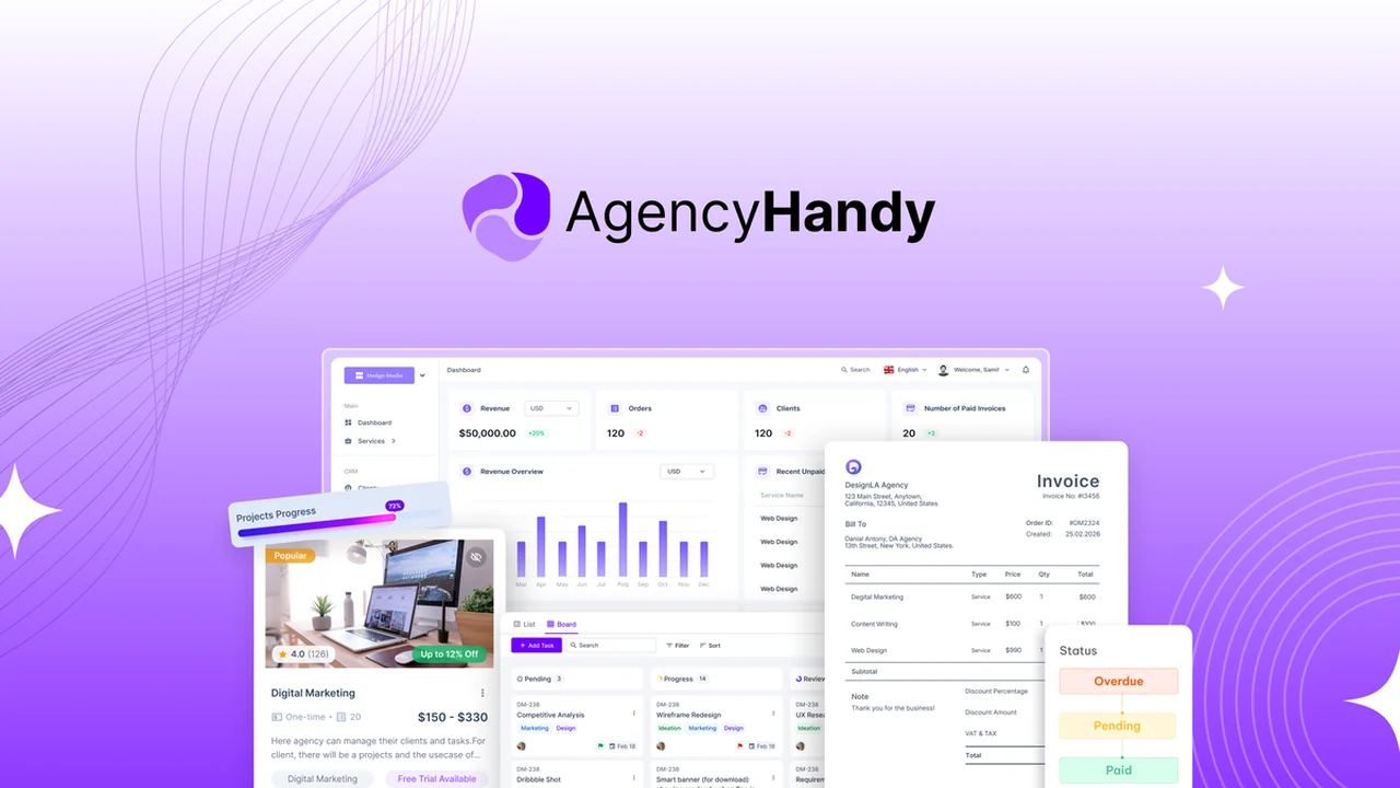 Agency Handy: Streamlining Your Agency Operations with an All-in-One Solution