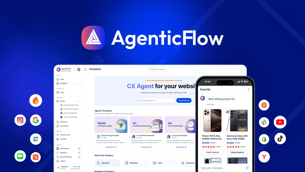 AgenticFlow Review: Build Your Own AI Sales & Marketing Agents