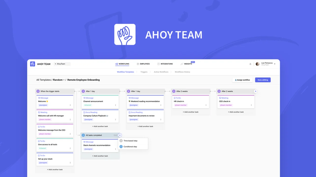 AhoyTeam | AppSumo Review: Streamline Remote Workflows Effortlessly