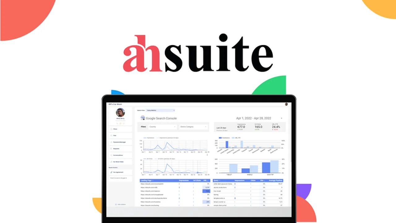 Ahsuite - Plus exclusive - Embed data using simple client portals | AppSumo Review
