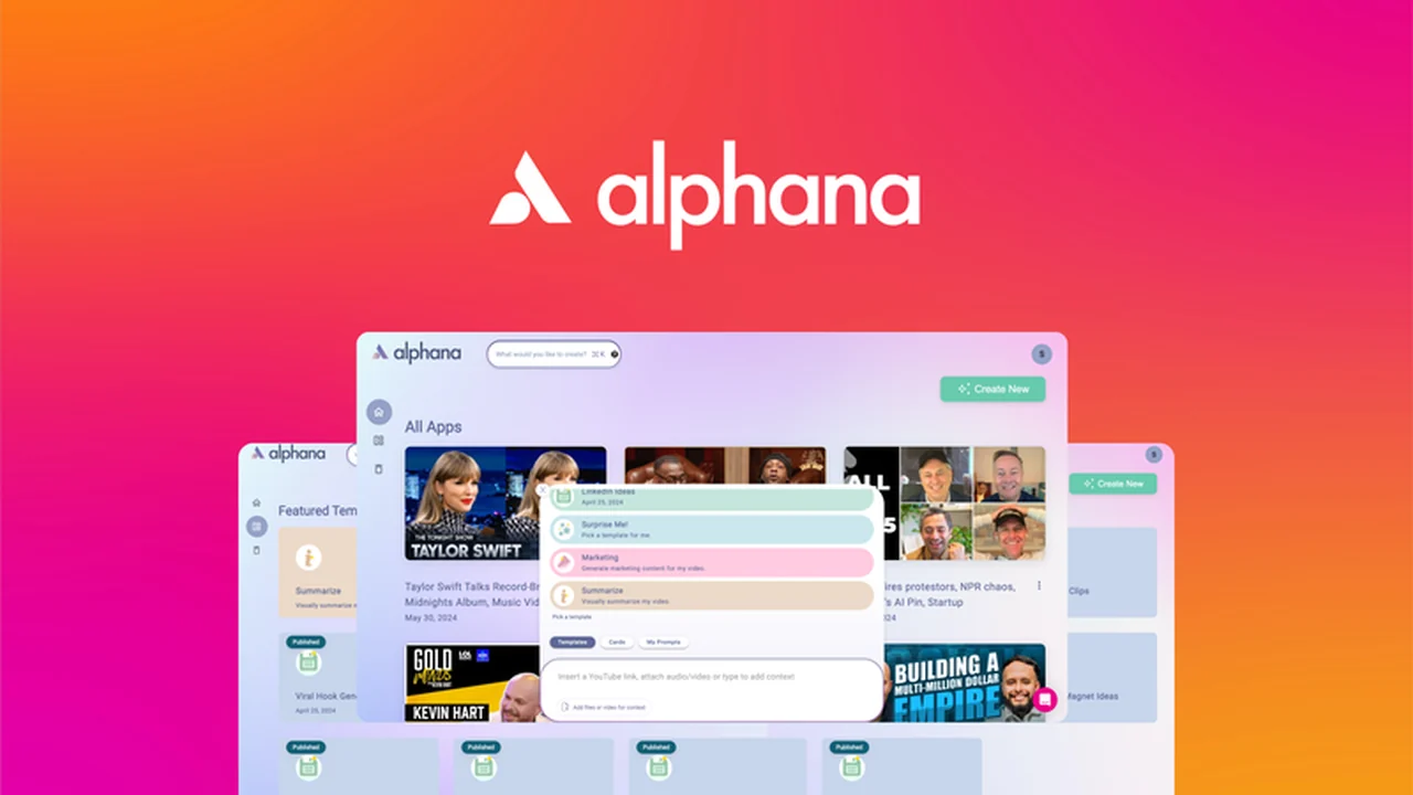 Alphana - Turn Video into Viral Content with AI: An In-Depth Review