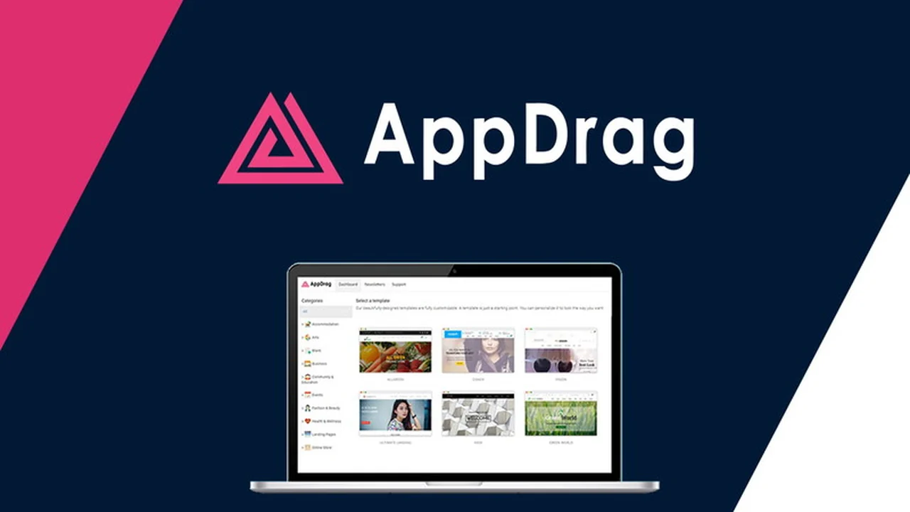 AppDrag Review: A Powerful Website Builder for Professionals