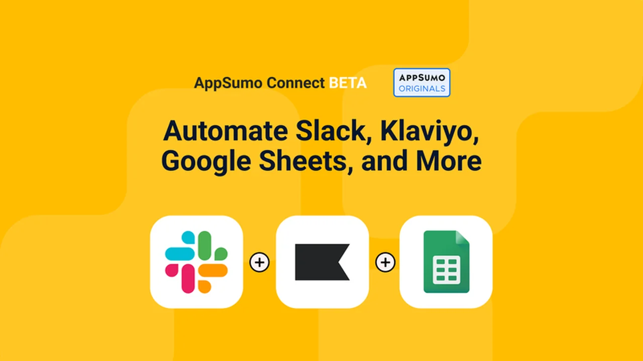 AppSumo Connect Beta: Streamline Workflows and Automate Tasks
