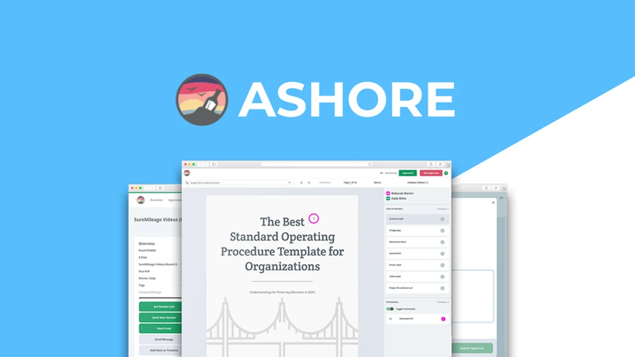 Ashore - Streamline Client Feedback and Creative Workflows