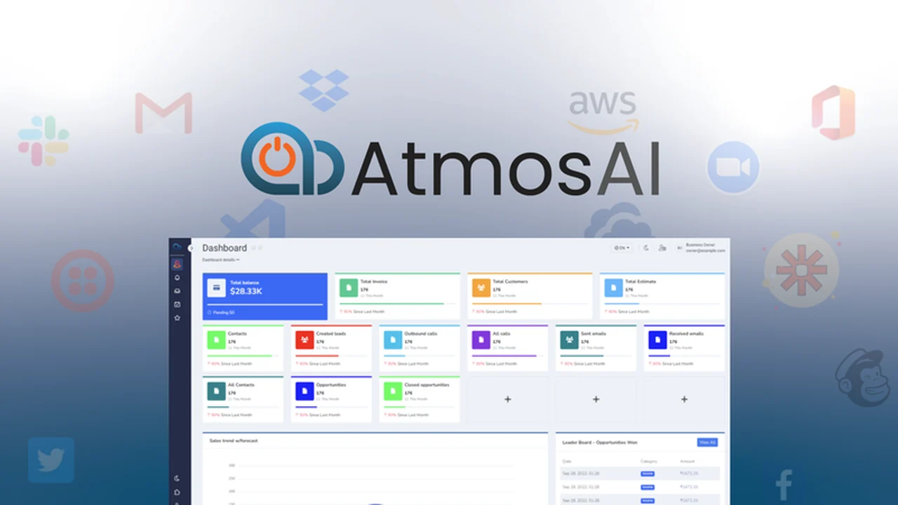 AtmosAI CRM Review: Build Your Custom CRM Without Code