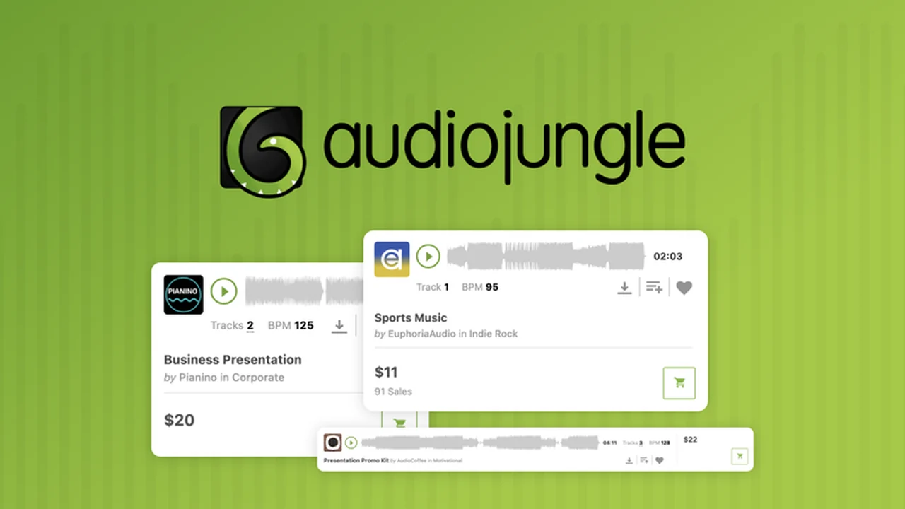 AudioJungle - Get Over a Million Music and Audio Tracks Review