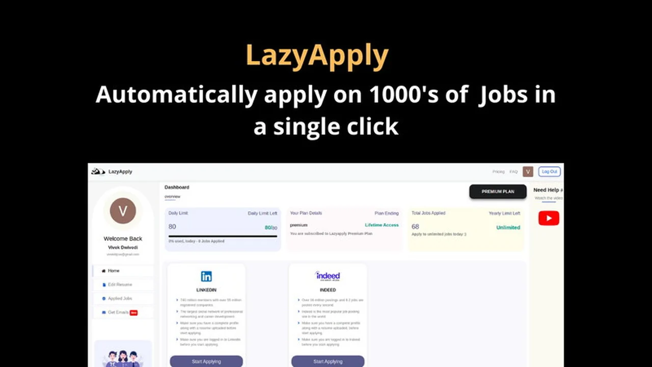 Automate Job Search – LazyApply | AppSumo: Streamline Your Application Process