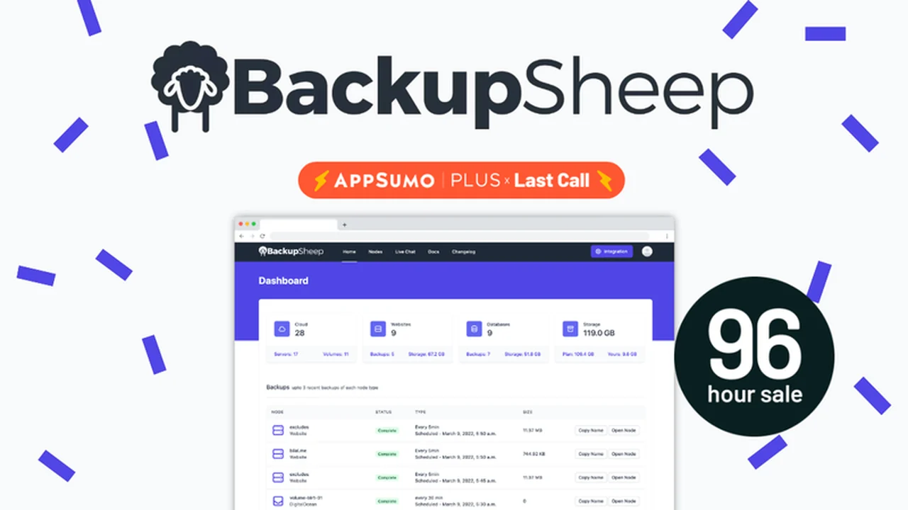 BackupSheep - Simplify Cloud Server Backups