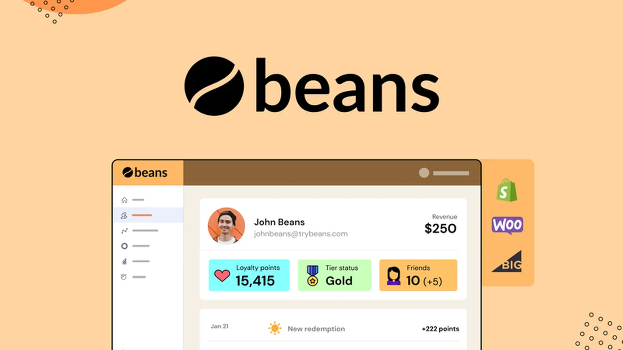 Beans - Boost Customer Retention with Loyalty and Referral Programs