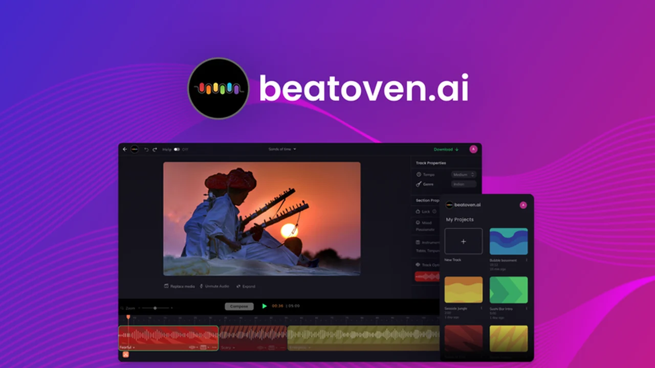 Beatoven.ai - AI-Powered Royalty-Free Music for Creators