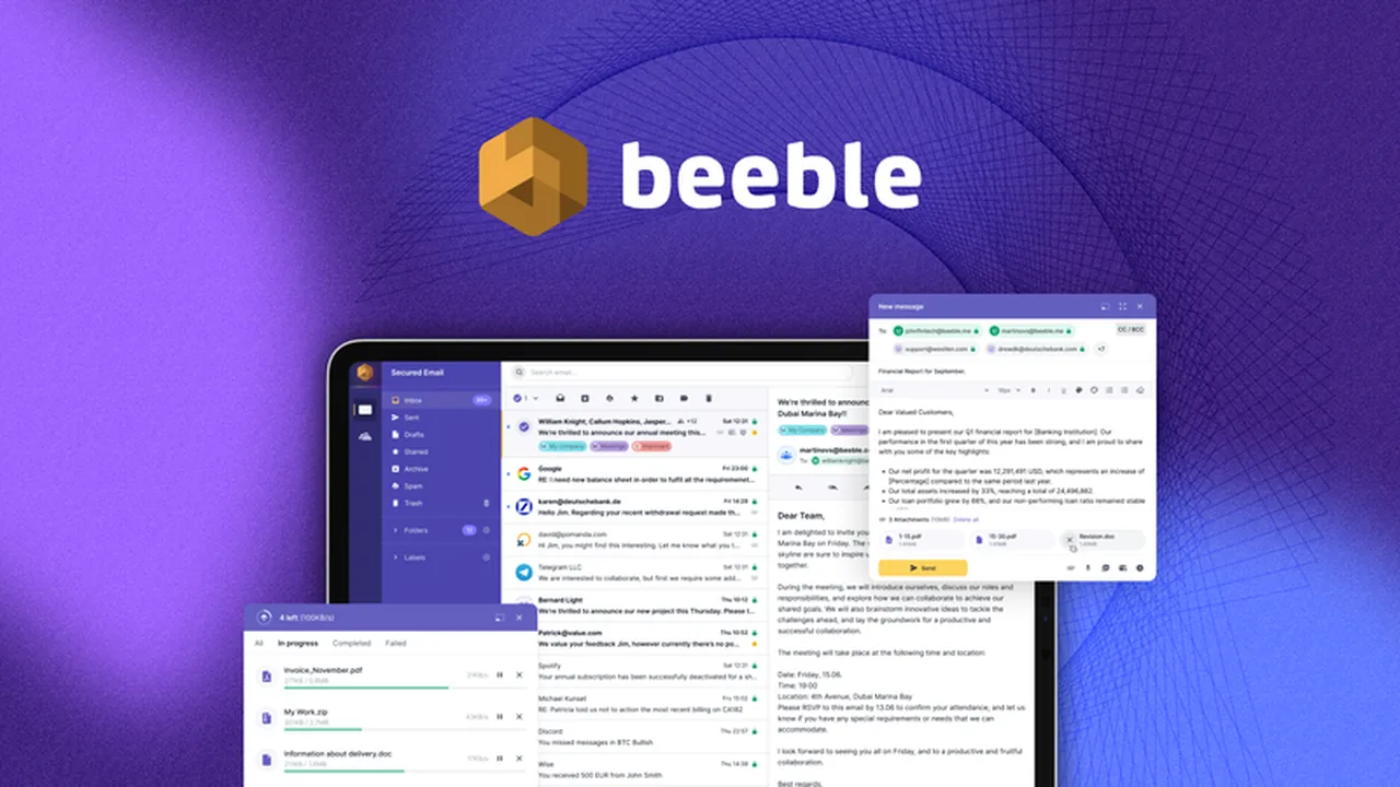 Beeble - Secure Email & Encrypted Cloud Storage Review