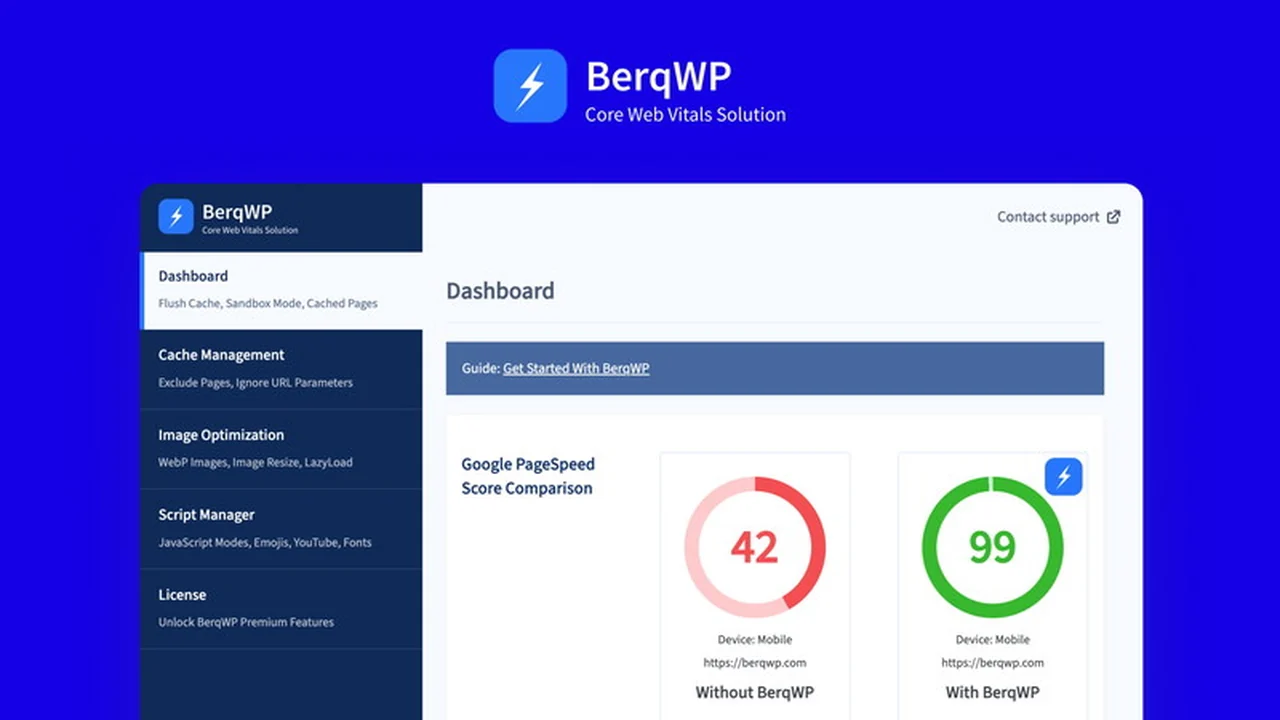BerqWP | AppSumo: Effortless WordPress Speed Optimization
