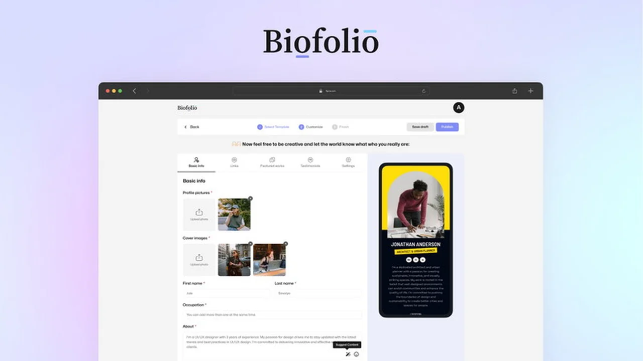 Biofolio | AppSumo Review: Craft Your Digital Presence