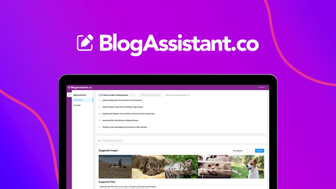 BlogAssistant – Write More SEO Content with AI