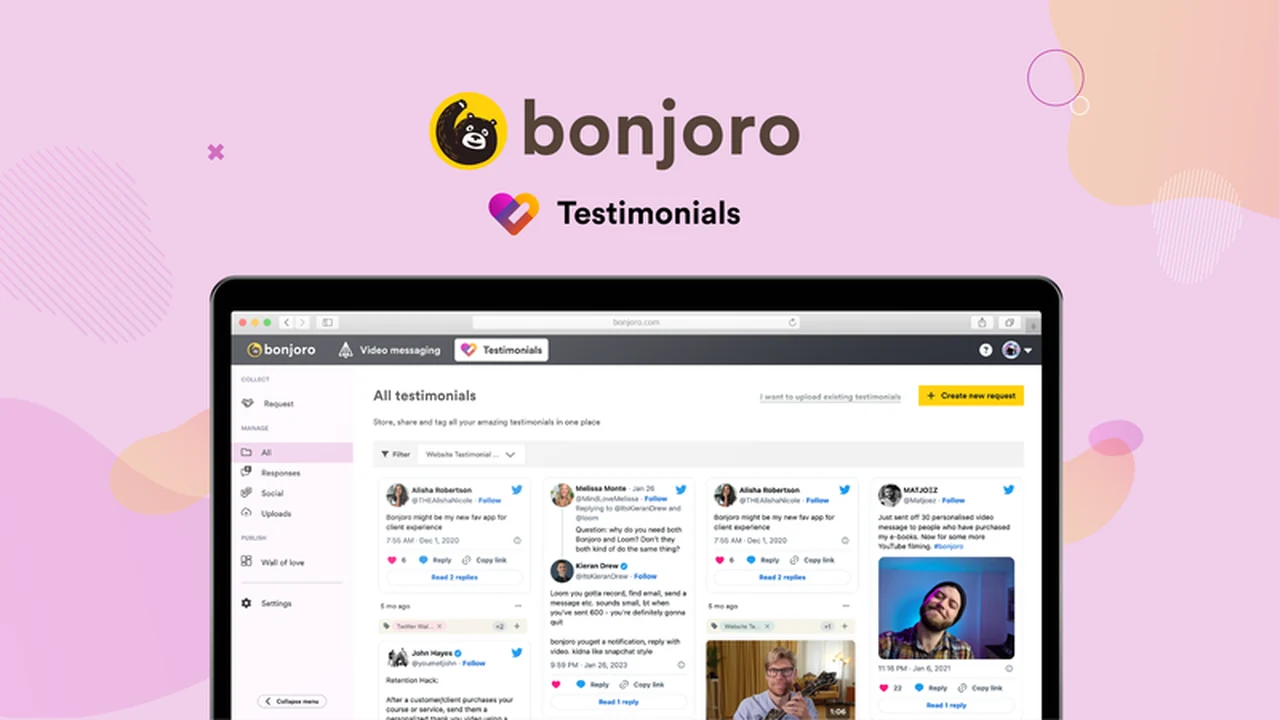Bonjoro Testimonials: Streamline Your Video Feedback Collection
