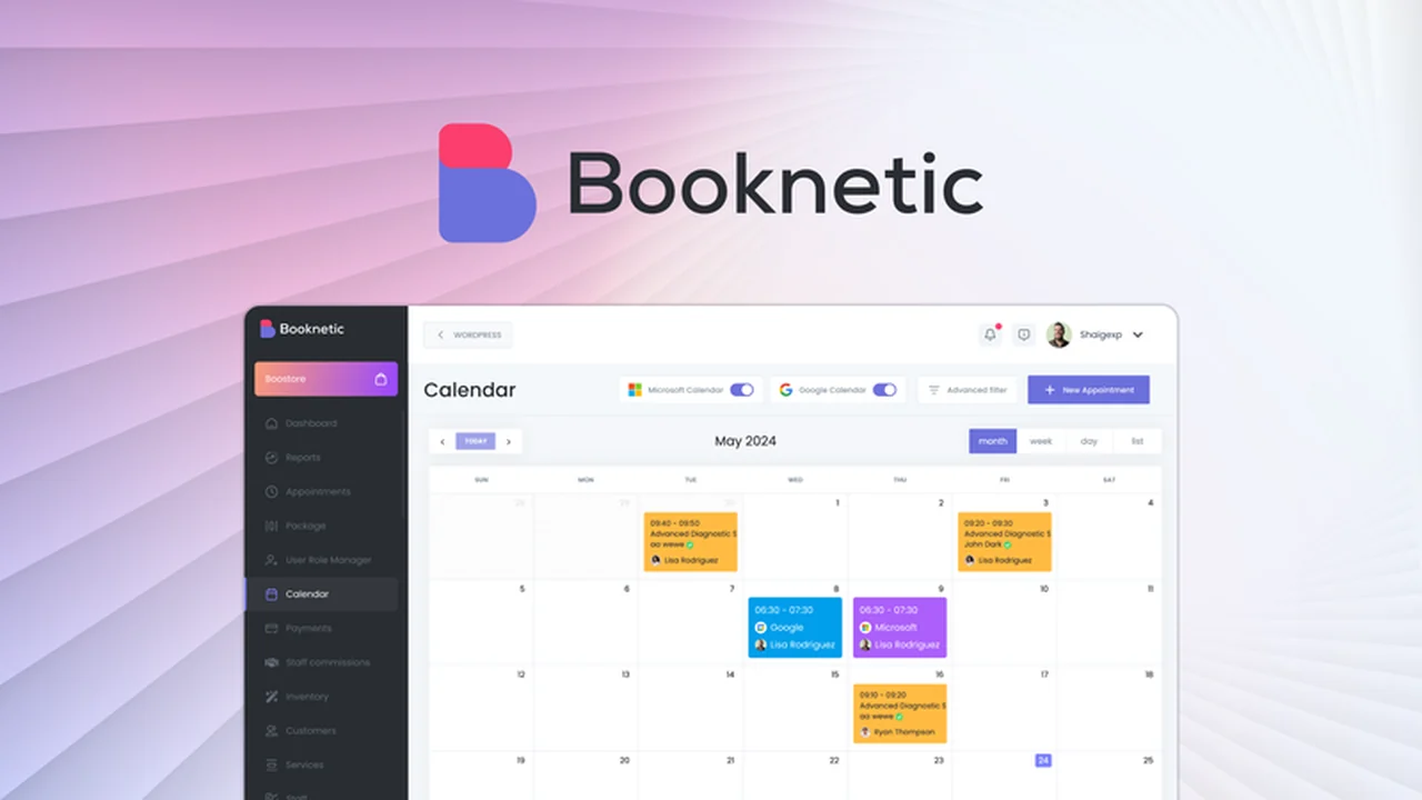 Booknetic – Automate Scheduling in WordPress with AppSumo