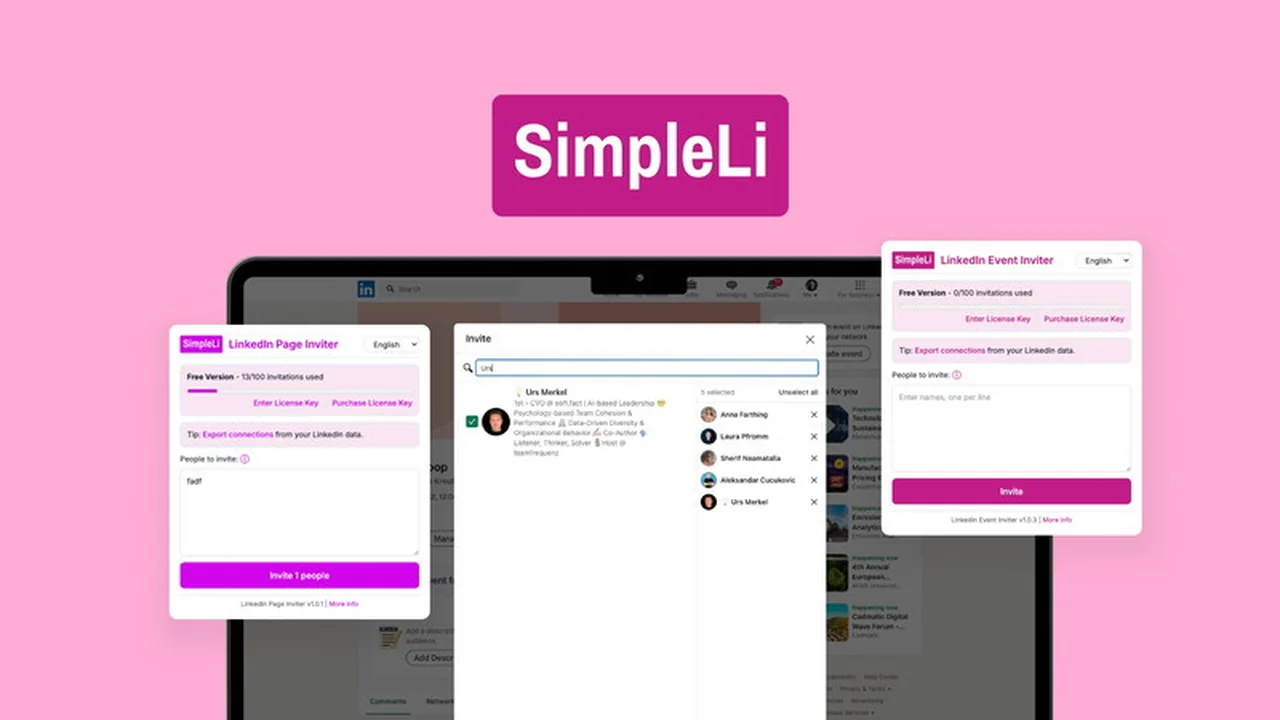 Boost Your LinkedIn Outreach with SimpleLi Inviter | AppSumo Review
