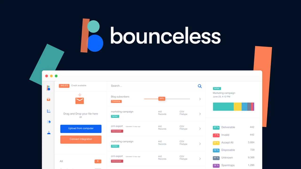 Bounceless – Verify Email Addresses for Better Marketing