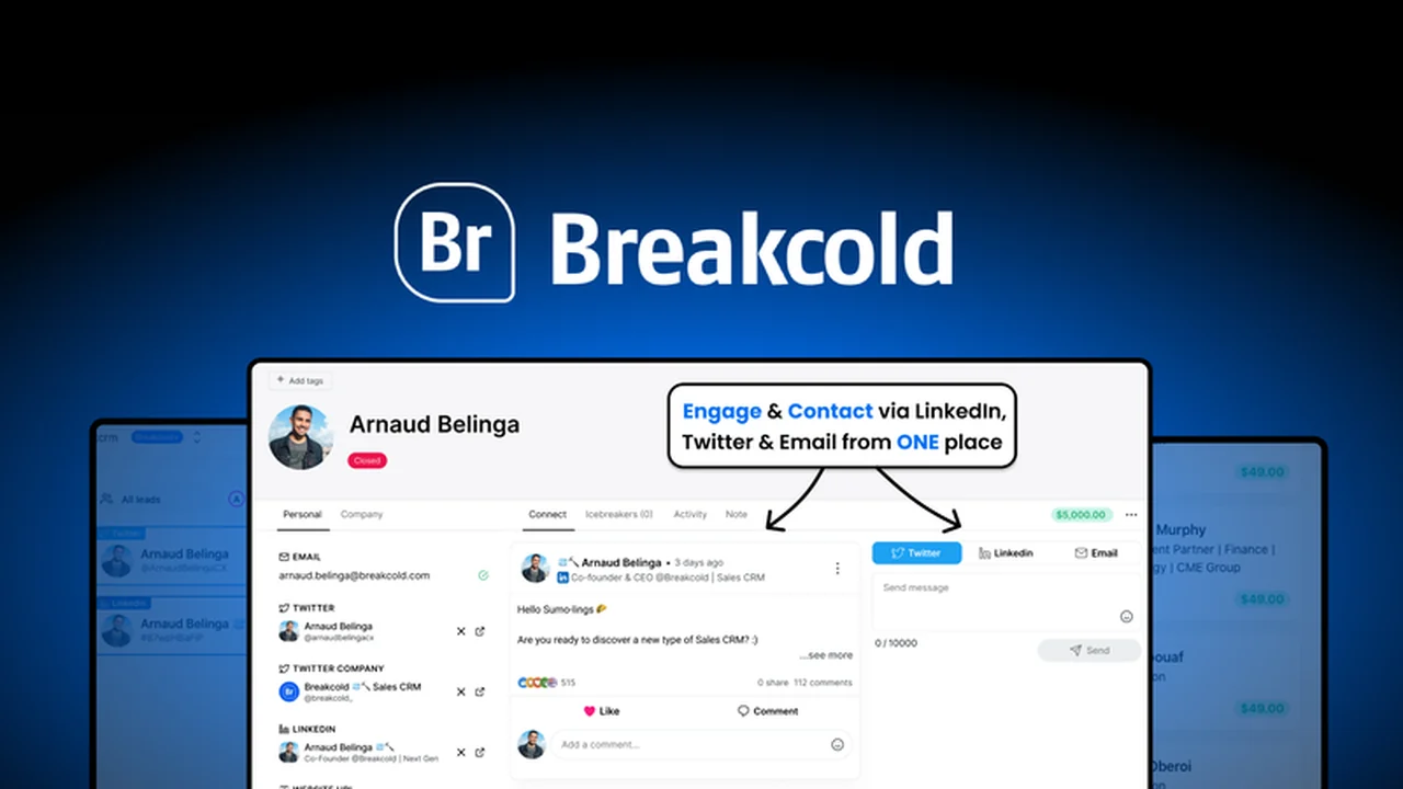 Breakcold – Centralize Your B2B Marketing Efforts