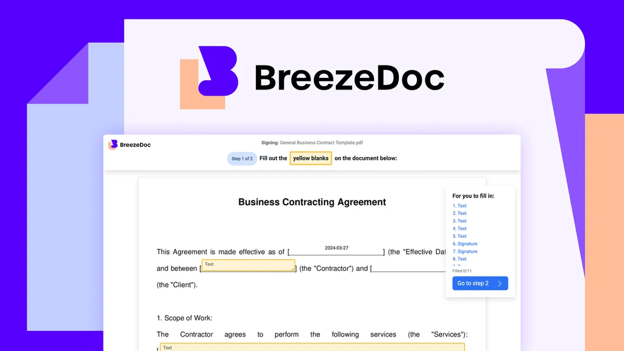 BreezeDoc Review: Effortless Document Signing for Entrepreneurs