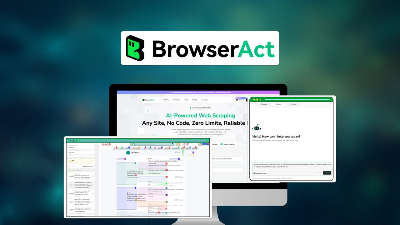 BrowserAct – Scrape Any Website, Code-Free: A Comprehensive Review