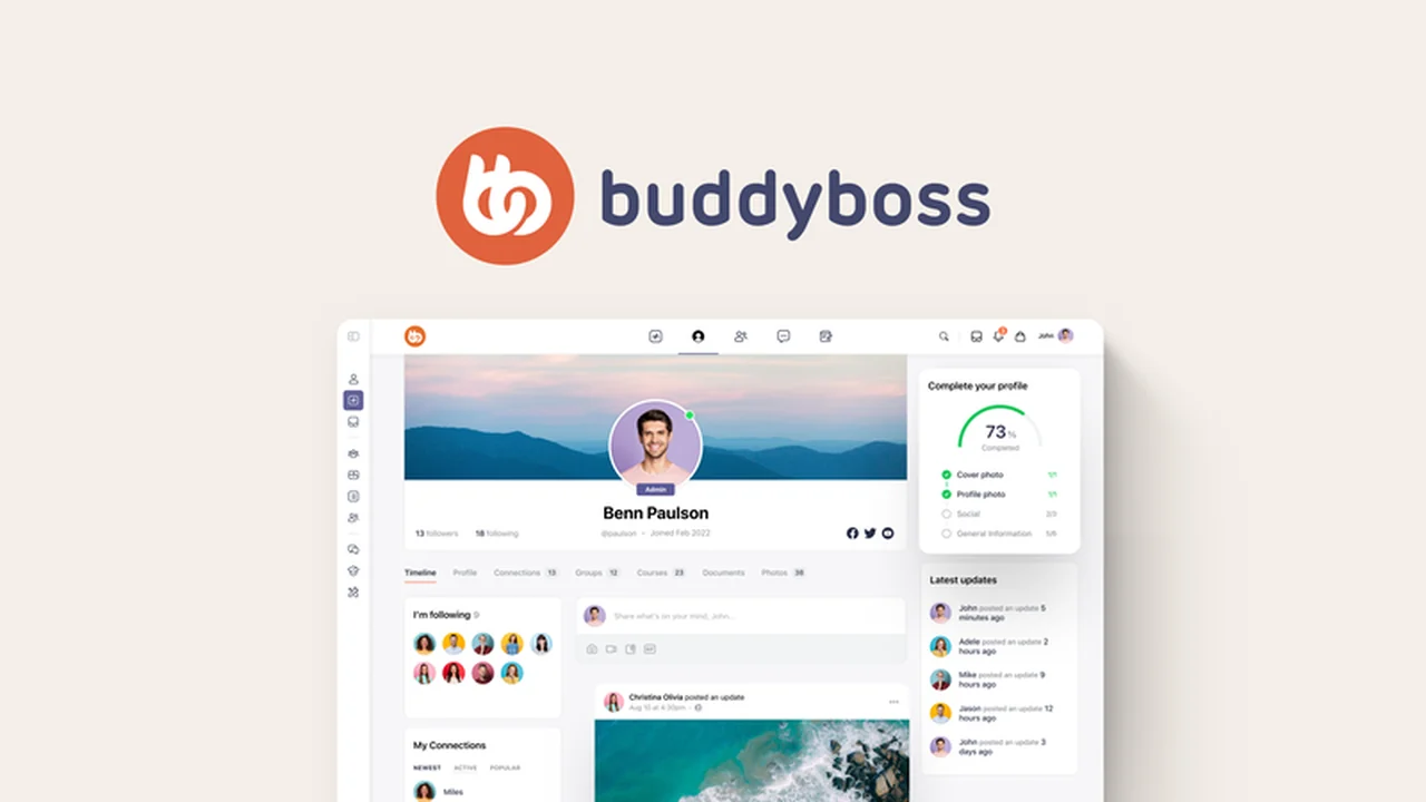 BuddyBoss for WordPress: Build Your Online School & Community