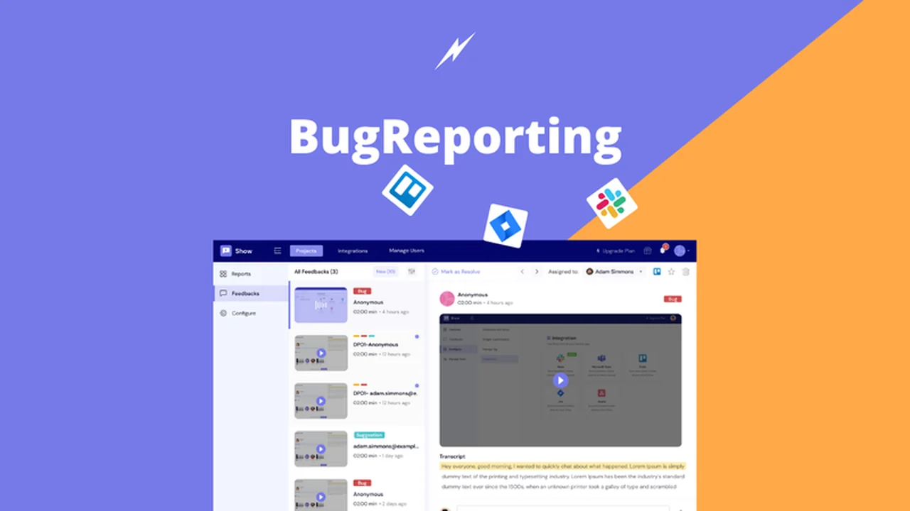 BugReporting | AppSumo: Streamline Your Feedback and Accelerate Product Launches