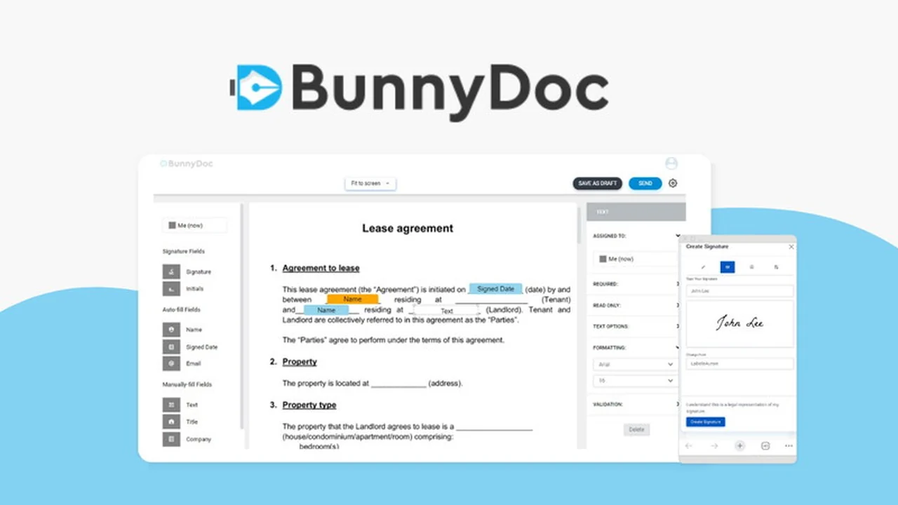 BunnyDoc | AppSumo: Streamline Your Document Signing Process