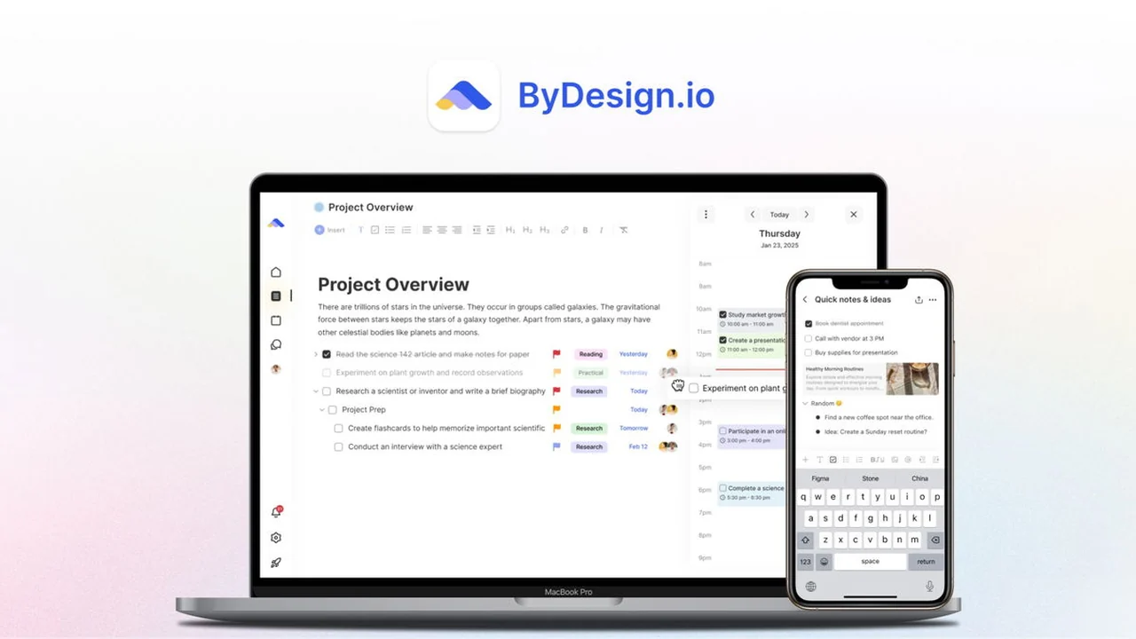 ByDesign | AppSumo Review: Your Unified Digital Planning Hub