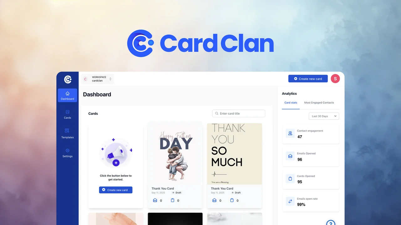 CardClan Review: Send Personalized Digital Cards at Scale