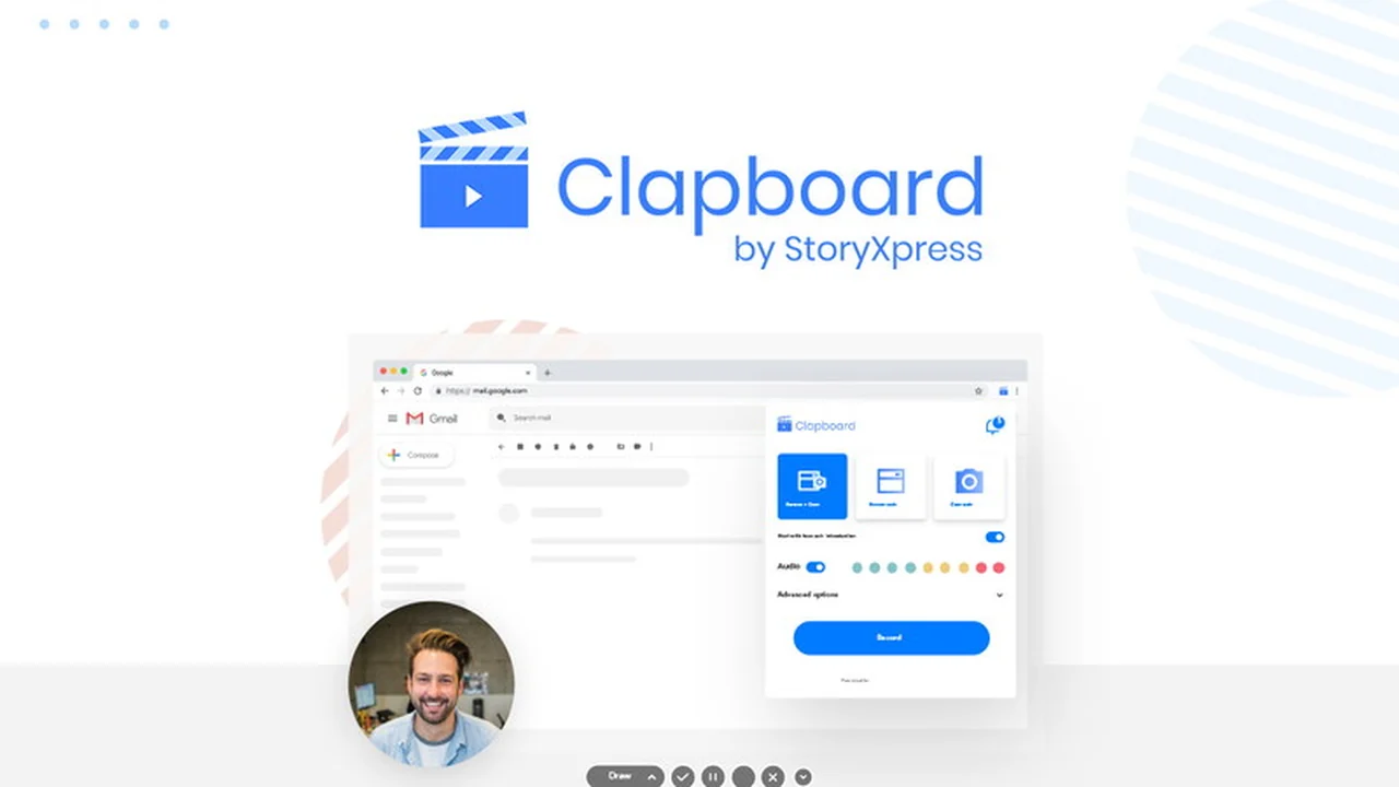Clapboard - Record Webcams & Screens: Your All-in-One Video Solution