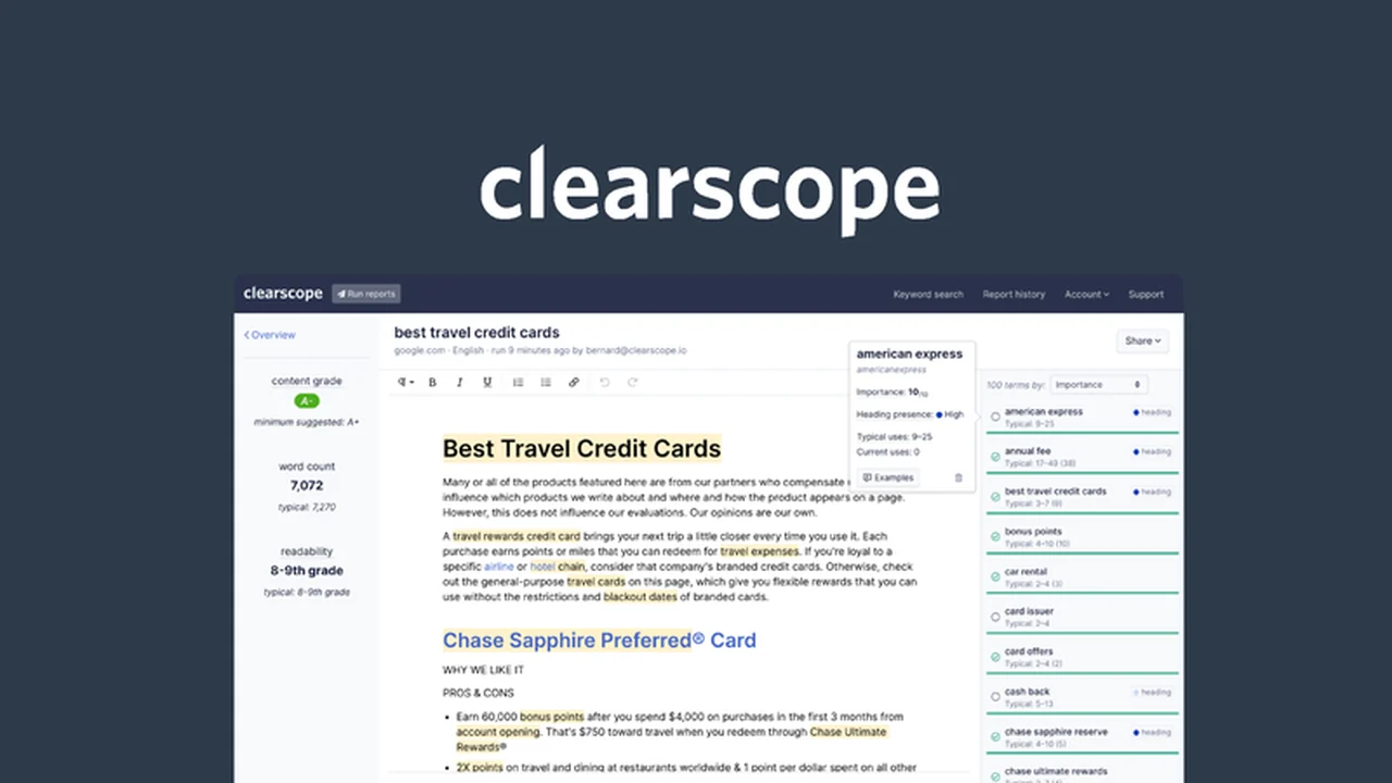 Clearscope Review: Elevate Your Content SEO Strategy