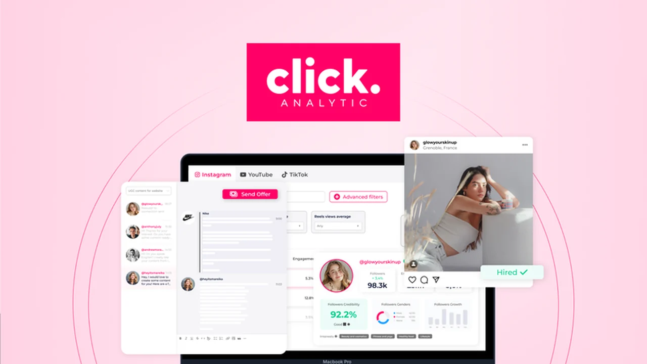Click Analytic - Plus Exclusive: Streamlining Influencer Marketing for Growth