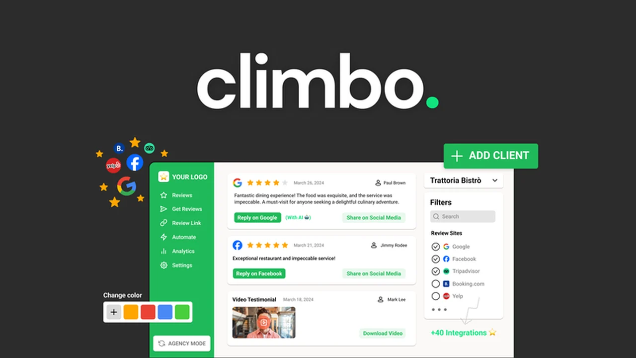 Climbo Review: Streamline Agency Client Review Management