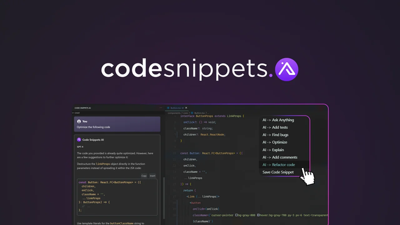 Code Snippets AI – Debug and Share Code Effortlessly