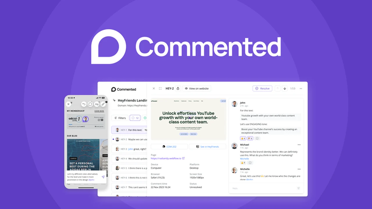 Commented - Streamline Digital Product Feedback and Collaboration