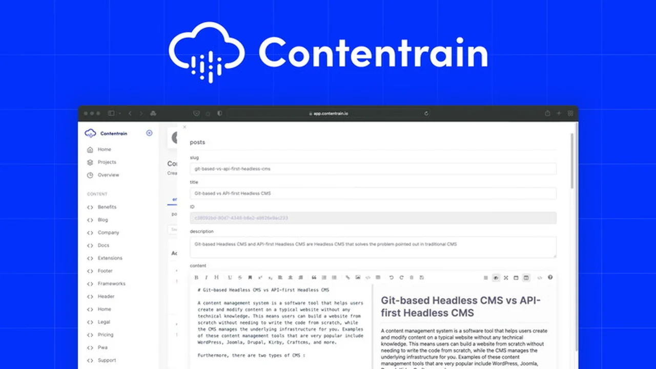 Contentrain | AppSumo: Revolutionizing Website Content Management with Git
