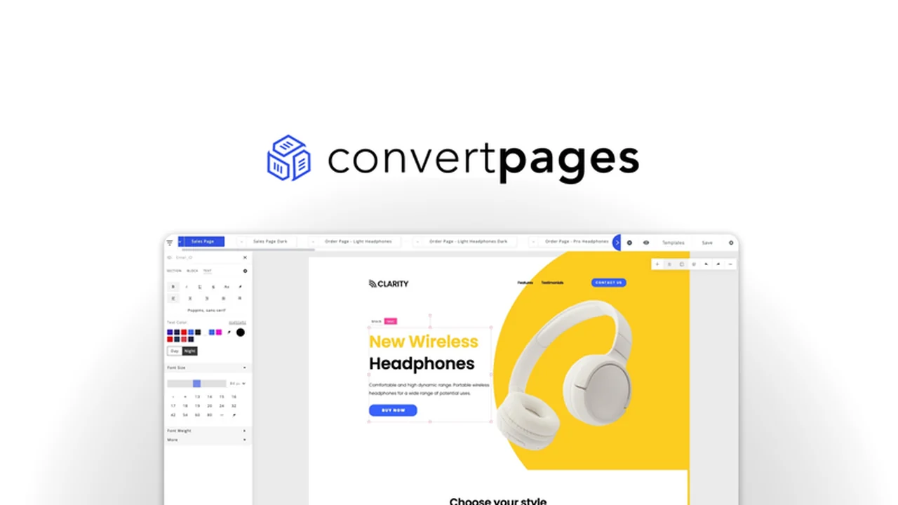 ConvertPages - Build Custom Funnel Pages Quickly