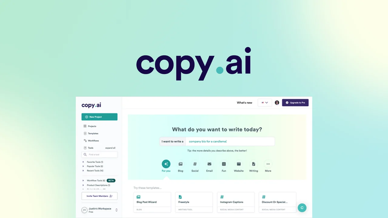 Copy.ai - Transform Your Copy Creation with This AppSumo Deal