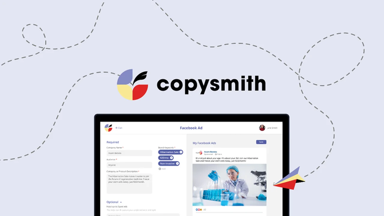 Copysmith | AppSumo Review: AI Copywriting Made Accessible