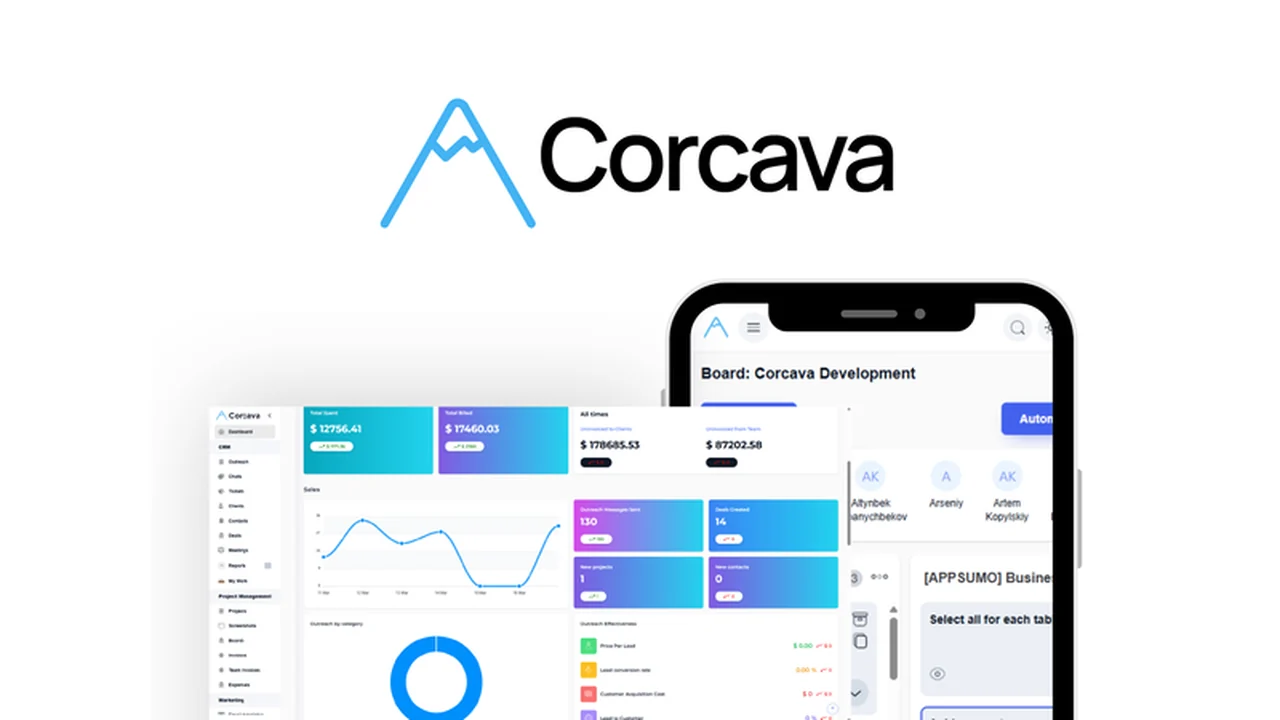 Corcava: Streamline Your Business Operations – Projects, Clients, and Payments